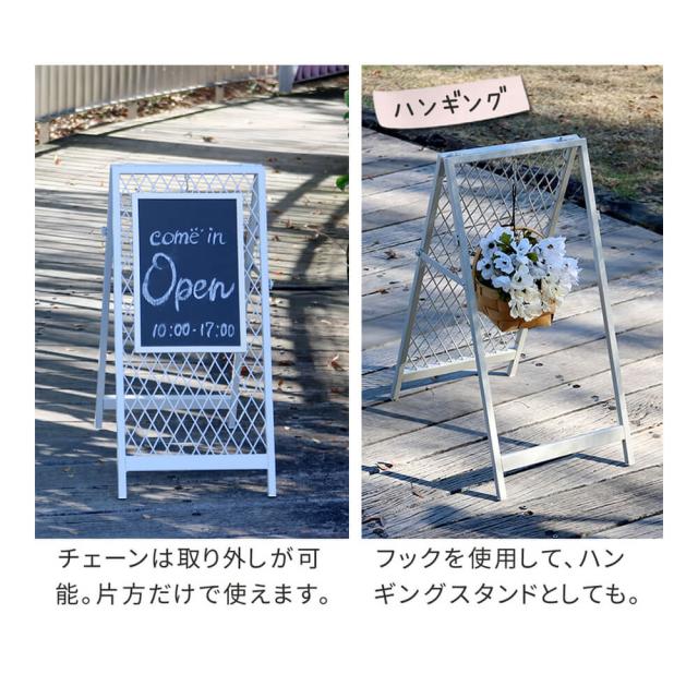 スタンド式チェーンゲート　チェーンスタンド　カーポール　看板　カフェ　飛び出し防止　立入禁止　駐車場　駐輪場　簡単組立　収納_8
