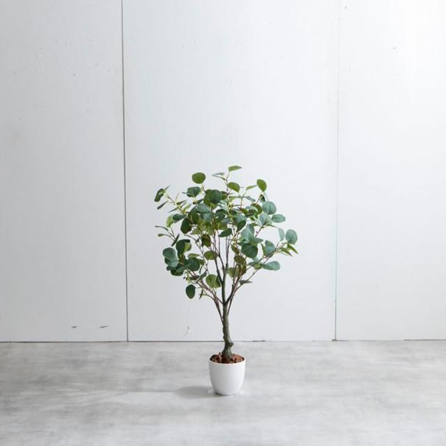フェイクグリーン　人工観葉植物　おしゃれ　光触媒　観葉植物　高さ１３０ｃｍ　リアル　フェイク　防臭効果　インテリア　ユーカリ_7