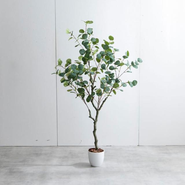 フェイクグリーン　人工観葉植物　おしゃれ　光触媒　観葉植物　高さ１３０ｃｍ　リアル　フェイク　防臭効果　インテリア　ユーカリ_8