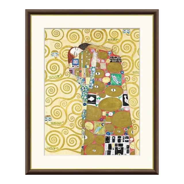 クリムト　抱擁 Gustav Klimt（グスタフ・クリムト） 抱擁 アート
