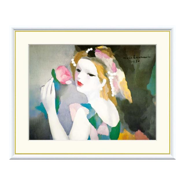 Marie Laurencin（マリー ローランサン） バラの女