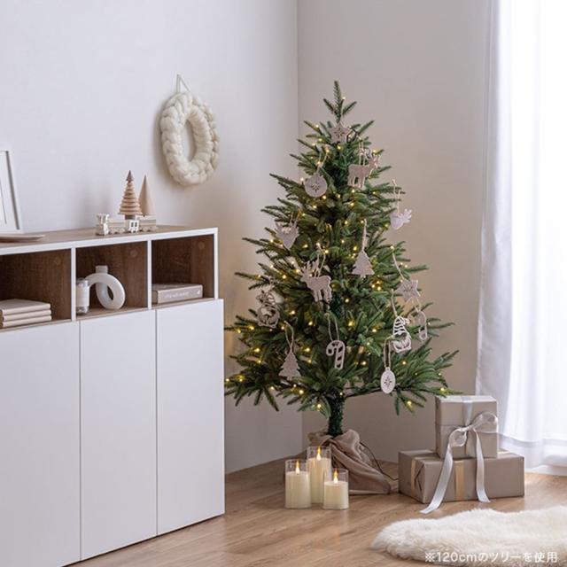 【新品】北欧風LEDツリー150cm 簡単組立 クリスマスツリー150cm インテリアツリー LEDライトツリー