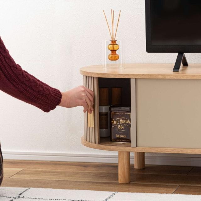 ローボード　テレビ台　テレビボード　リビング収納　収納家具　北欧インテリア　ナチュラルインテリア　おしゃれ家具　リビング家具_11