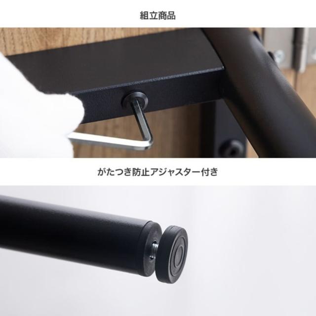 伸縮式ダイニングテーブル　ダイニングテーブル　コンパクトテーブル　省スペース家具　ワークスペース　作業机　食卓テーブル　北欧イン_14
