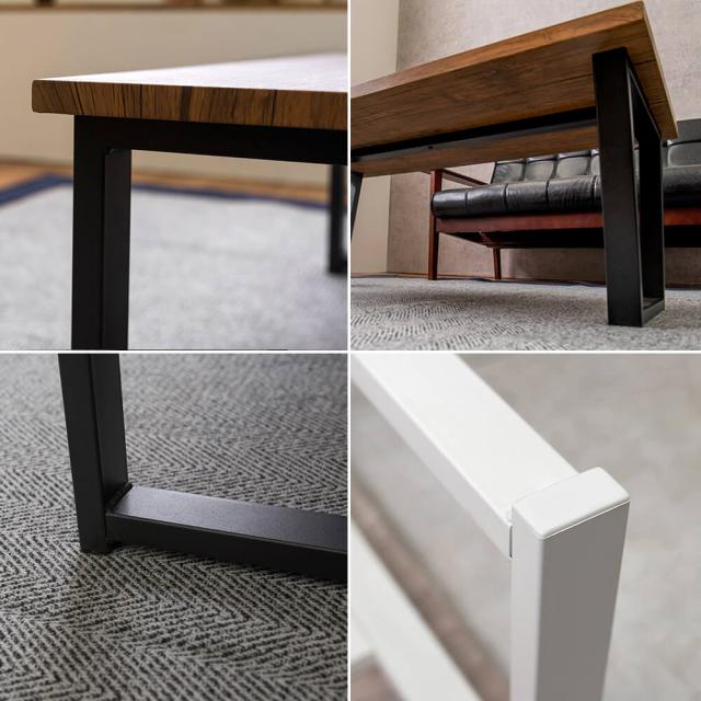 Ｍａｒｍｏ（マルモ）センターテーブル９０ｃｍｘ４５ｃｍ　　センターテーブル　ブラウン　ホワイト　ローテーブル　リビングテーブル_5