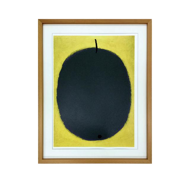 Ｐａｕｌ　Ｋｌｅｅ（パウル　クレー）　Ｆｒｕｉｔ　ｎｅｇｒｅ　１９３４　アートポスター（フレーム付き）　アートポスター　ポスター_1