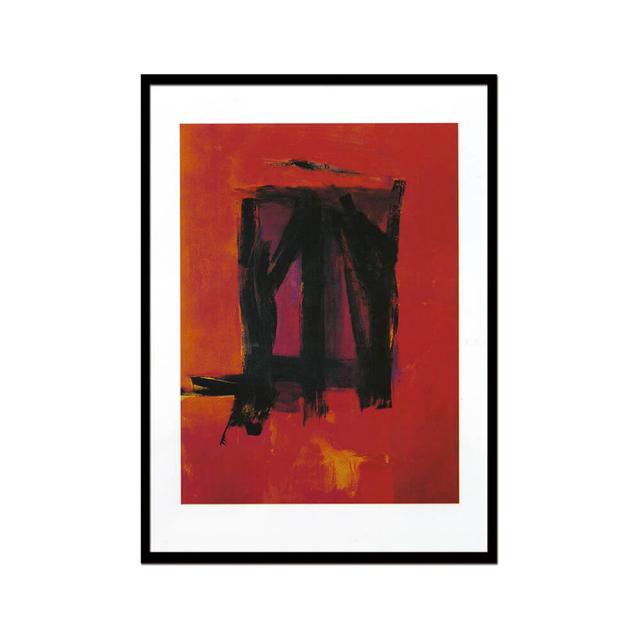 Franz Kline（フランツ クライン） Red painting