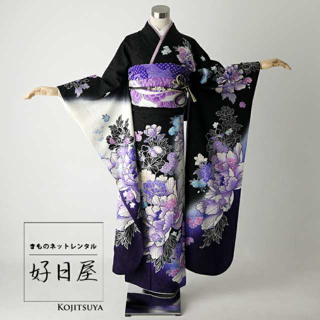 振袖 身長147-162cm ピンク pi-015（お取り寄せ商品】八掛け