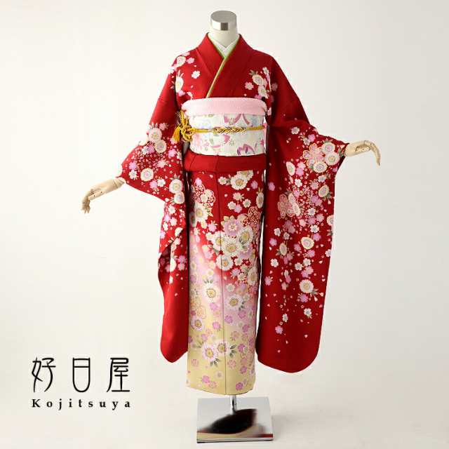 色留袖 身長145-160cm 三つ紋 it-030（レンタル】 振袖 フル