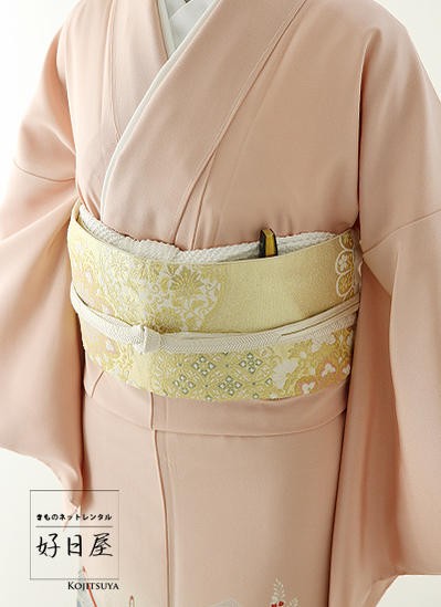 競売 レンタル】色留袖 フルセット 正絹 適応身長151~166cm 三つ紋 it-049 着物・浴衣