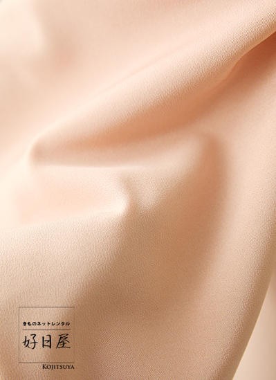 レンタル】色留袖 フルセット 正絹 適応身長151~166cm 三つ紋 it-049