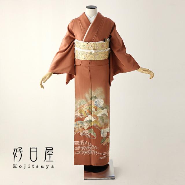 色留袖 身長154-169cm 三つ紋 it-072 - メルカリ