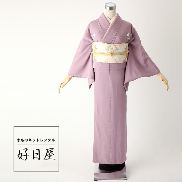 色留袖 身長155-170cm 三つ紋 it-102 レンタル】色留袖 フルセット 正絹 適応身長155~170cm 三つ紋 it-102