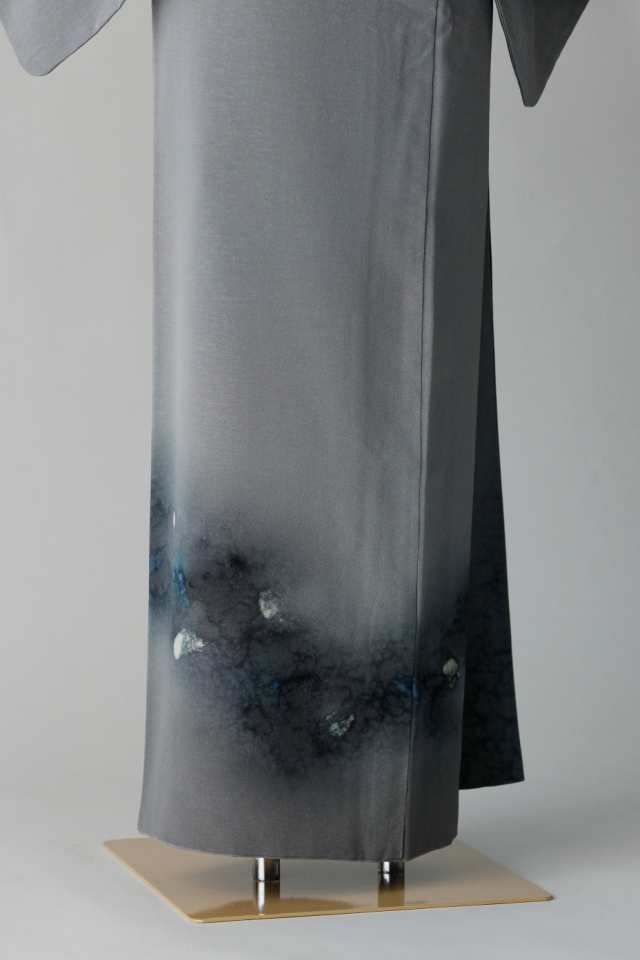 レンタル】訪問着 フルセット 正絹 適応身長151~166cm h-343