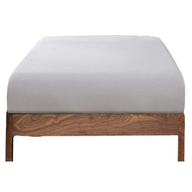 YOYOSTAR ボックスシーツ シングル 97x195x30cm エジプト産の超長綿 白 ベッドカバー ホテル品質マットレスカバー 防ダニ (マチ部分約30?p、ホワイト)の通販は