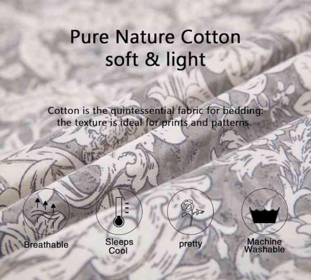 YOYOSTAR 掛ふとんカバー ワイドクイーン超ロング 220x240cm 綿100% リバーシブル 掛けカバー エレガント おしゃれ 速乾 通気 単品売り 防ダニの通販は