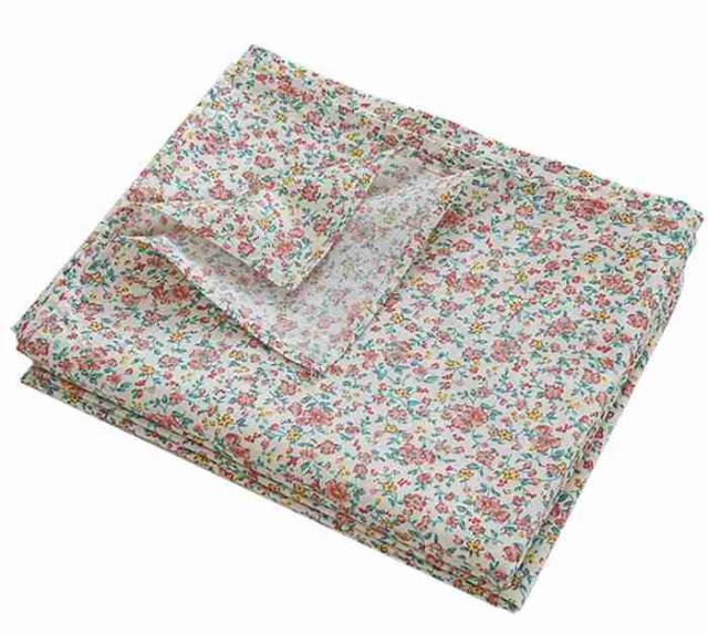 YOYOSTAR フラットシーツ キング 250x290cm 綿100% 敷きシーツ ベッドシーツ マットレスカバー アッパーシーツ 防ダニ 抗菌 花柄の通販は