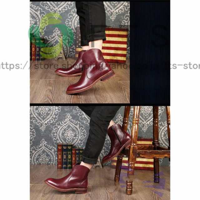 ワークブーツ メンズ ショートブーツ ブーツ 靴 ハイカット メンズ