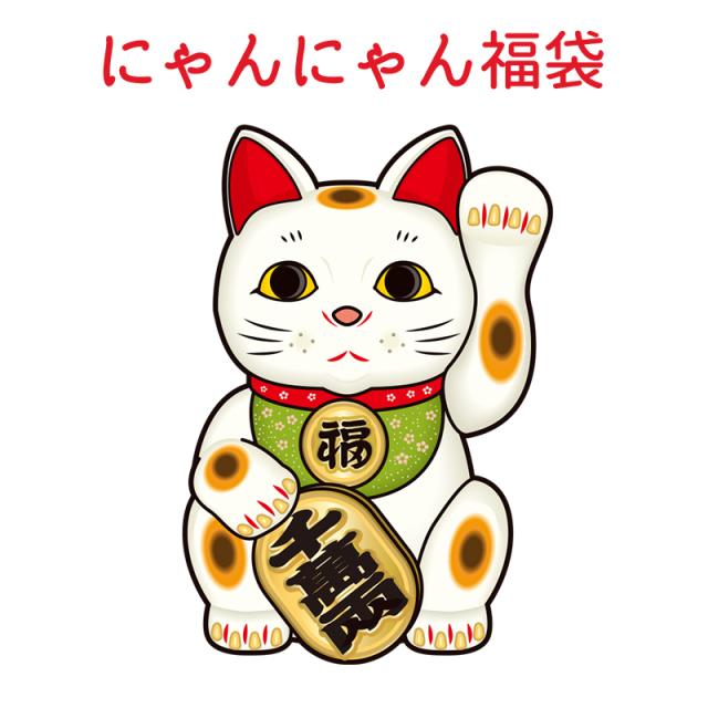 数量限定◆送料無料◆2025 福袋 ネコちゃんハッピーバッグ サイズ選べる 春夏秋冬 オールシーズン 10,000円