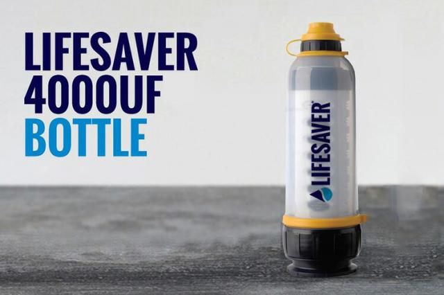 LIFESAVER BOTTLE 4000UF ライフセーバーボトル｜英国軍採用 泥水を飲み水に変える携帯浄水器 携帯浄水器 災害 アウトドア ボトル 濾過 水浄化装置 水【送料無料（宅配便）】_2