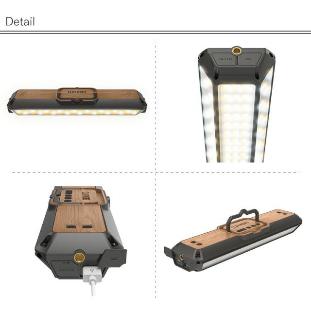 CLAYMORE 3FACE PRO L アプリ操作 正規販売店（クレイモア ランタン アウトドア 防災 広範囲 吊るす スタンド 充電 モバイルバッテリー CLMF-3000  防水 キャンプ 遠隔操作）【送料無料（宅配便）】【10】_7