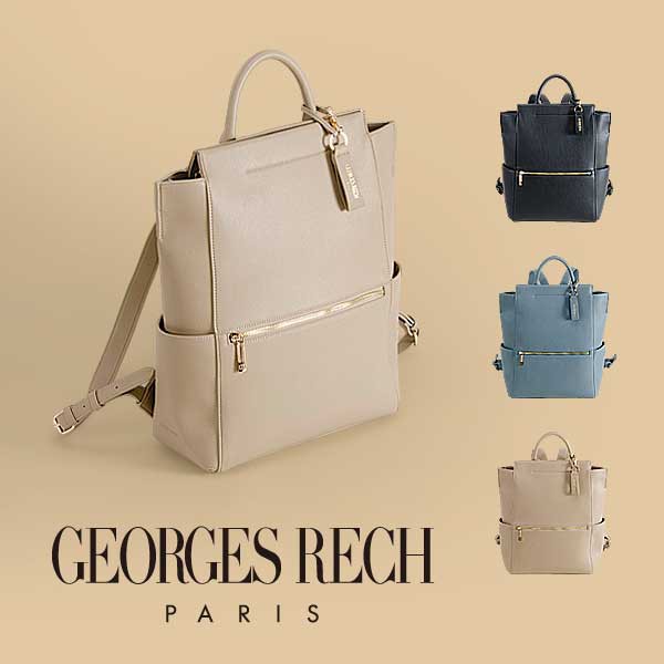 リュック バックパック GEORGES RECH PERLE ジョルジュ・レッシュ ペルル リュック シュリンク調合皮 レディース バッグ 鞄 かばん bag