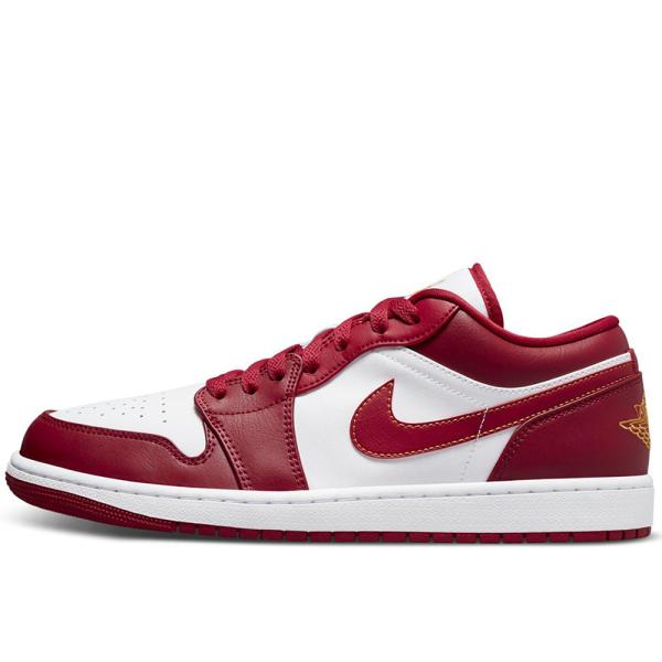 2022年春夏新作♪ NIKE【ナイキ】 AIR JORDAN 1 LOW BRED TOE エア ジョーダン 1 ロー ブレッド トゥ メンズ スニーカー 【553558-607】 カーディナルレッド_1
