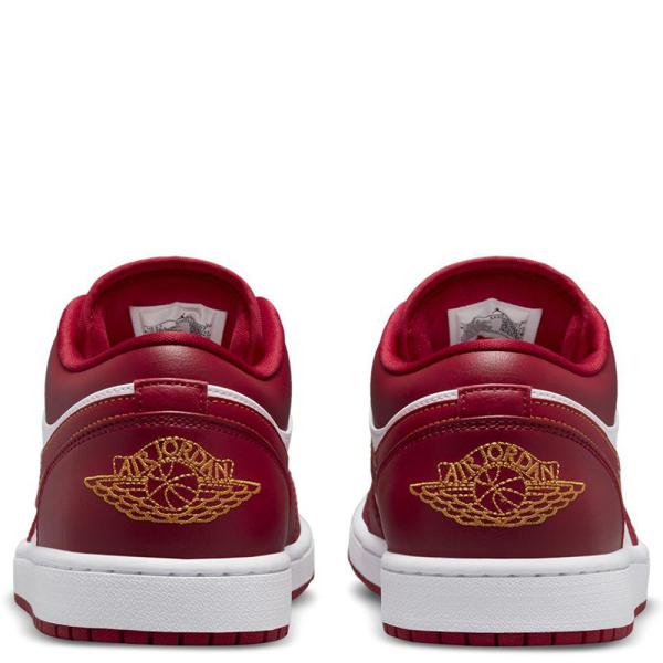 2022年春夏新作♪ NIKE【ナイキ】 AIR JORDAN 1 LOW BRED TOE エア ジョーダン 1 ロー ブレッド トゥ メンズ スニーカー 【553558-607】 カーディナルレッド_2