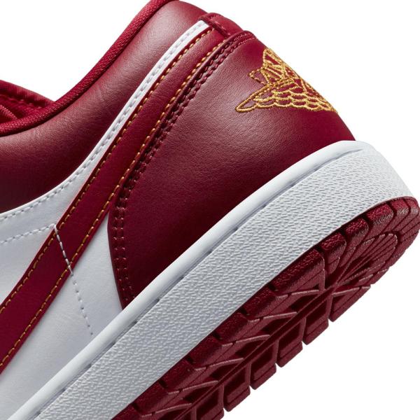 2022年春夏新作♪ NIKE【ナイキ】 AIR JORDAN 1 LOW BRED TOE エア ジョーダン 1 ロー ブレッド トゥ メンズ スニーカー 【553558-607】 カーディナルレッド_4