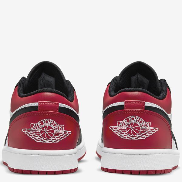 2022年春夏新作♪ NIKE【ナイキ】 AIR JORDAN 1 LOW BRED TOE エア ジョーダン 1 ロー ブレッド トゥ メンズ スニーカー 【553558-612】 ジムレッド_2