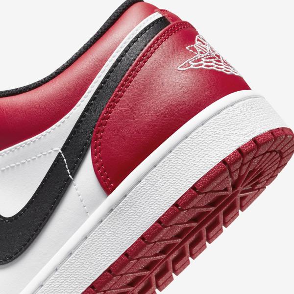 2022年春夏新作♪ NIKE【ナイキ】 AIR JORDAN 1 LOW BRED TOE エア ジョーダン 1 ロー ブレッド トゥ メンズ スニーカー 【553558-612】 ジムレッド_4