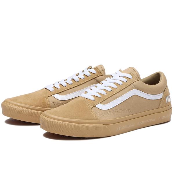 WIND AND SEA【ウィンダンシ—】 × VANS【バンズ】 OLD SKOOL オールドスクール V36CF WIND&SEA メンズ＆レディース スニーカー ベージュ