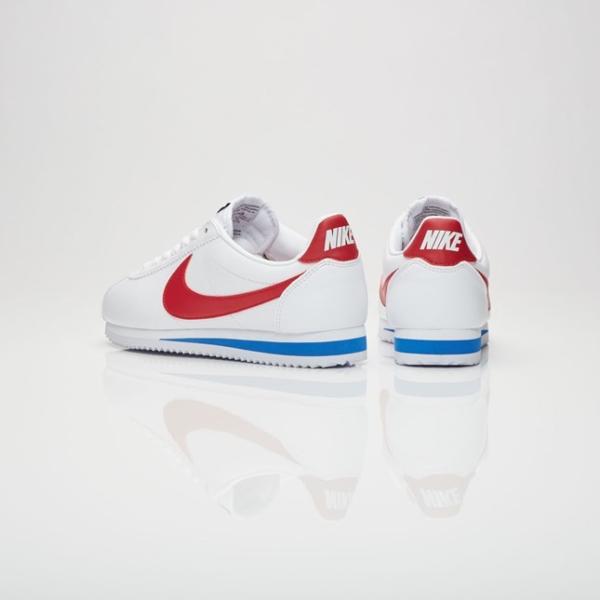 国内正規品♪ NIKE【ナイキ】 WMNS CLASSIC CORTEZ LEATHER ウィメンズ クラシック コルテッツ レザー スニーカー 【807471-103】 ホワイト/バーシティレッド_2