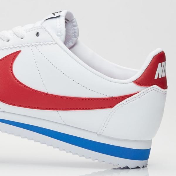 国内正規品♪ NIKE【ナイキ】 WMNS CLASSIC CORTEZ LEATHER ウィメンズ クラシック コルテッツ レザー スニーカー 【807471-103】 ホワイト/バーシティレッド_4
