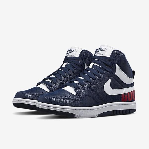 NIKE【ナイキ】 Court Force Fragment GOODENOUGH 25th NIKELAB 814913-414 コートフォース フラグメント グッドイナフ ネイビー