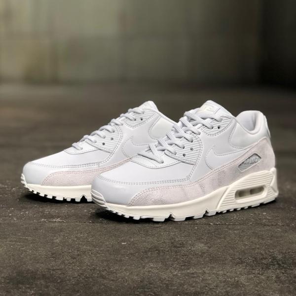 国内正規品♪ NIKE【ナイキ】 WMNS AIR MAX 90 PRM ウィメンズ エア マックス 90 プレミアム 【896497-010】 プラチナ