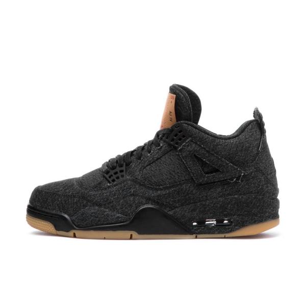 国内正規品♪ LEVI’S【リーバイス】 × NIKE【ナイキ】 AIR JORDAN 4 RETRO エア ジョーダン 4 レトロ 【AO2571-001】 ブラック_1