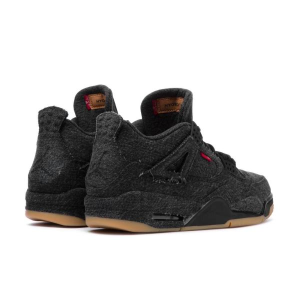 国内正規品♪ LEVI’S【リーバイス】 × NIKE【ナイキ】 AIR JORDAN 4 RETRO エア ジョーダン 4 レトロ 【AO2571-001】 ブラック_2