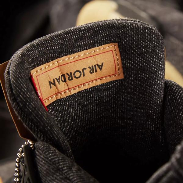 国内正規品♪ LEVI’S【リーバイス】 × NIKE【ナイキ】 AIR JORDAN 4 RETRO エア ジョーダン 4 レトロ 【AO2571-001】 ブラック_6