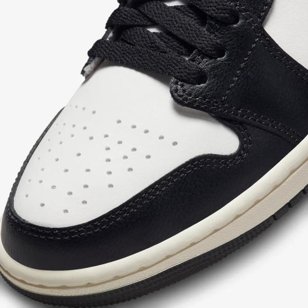 2023年春夏新作♪ NIKE【ナイキ】 WMNS AIR JORDAN 1 MID ウィメンズ エア ジョーダン 1 ミッド 【BQ6472-061】 ブラック/ジムレッド_3