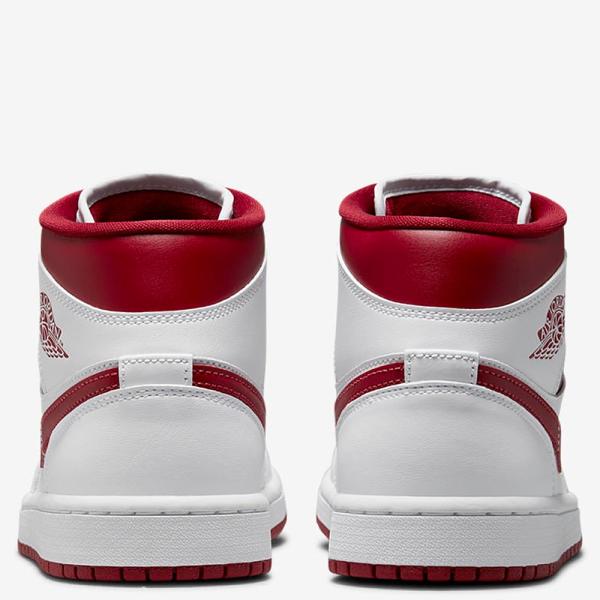 2022年春夏新作♪ NIKE【ナイキ】 WMNS AIR JORDAN 1 MID ウィメンズ エア ジョーダン 1 ミッド 【BQ6472-161】 ホワイト/ポムグラネイト_2