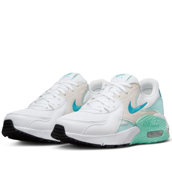 2023年秋冬新作♪ NIKE【ナイキ】 WMNS AIR MAX EXCEE ウィメンズ エア マックス エクシー 【CD5432-127】 ホワイト/ティールネビュラ