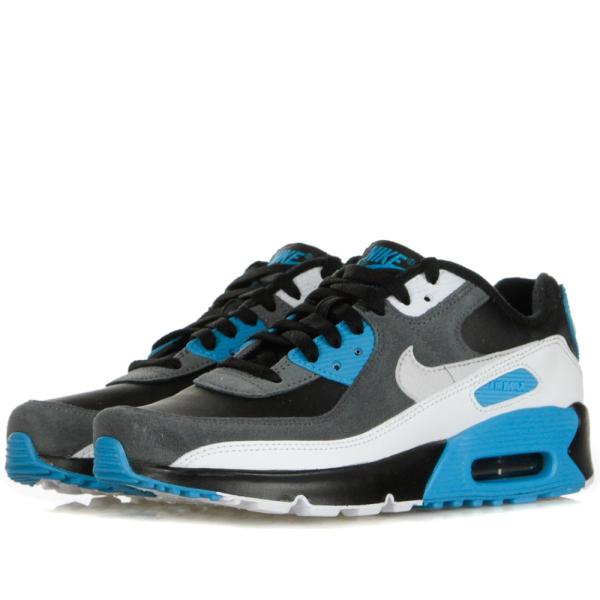 2022年春夏新作♪ NIKE【ナイキ】 AIR MAX 90 LTR GS エア マックス 90 レザー GS 【CD6864-005】 ブラック