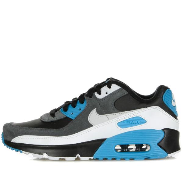 2022年春夏新作♪ NIKE【ナイキ】 AIR MAX 90 LTR GS エア マックス 90 レザー GS 【CD6864-005】 ブラック_1