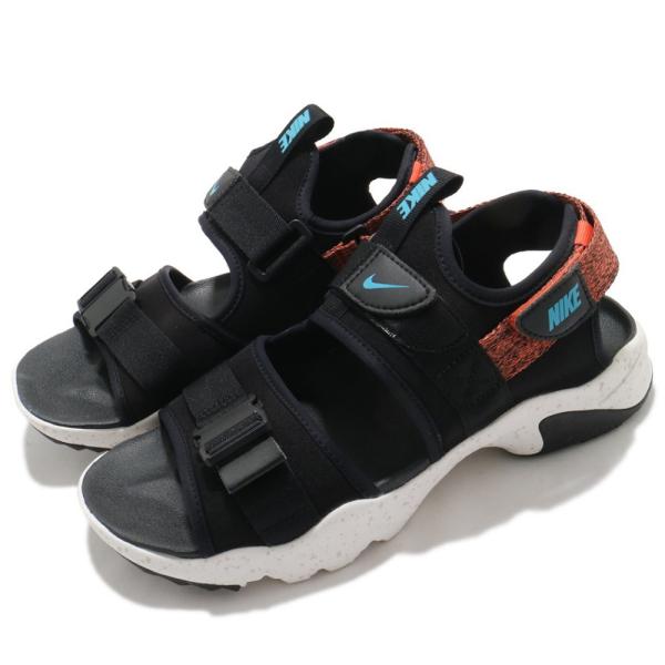2021年春夏新作♪ NIKE【ナイキ】 CANYON SANDAL メンズ キャニオン サンダル 【CI8797-007】 ブラック/クローリンブルー