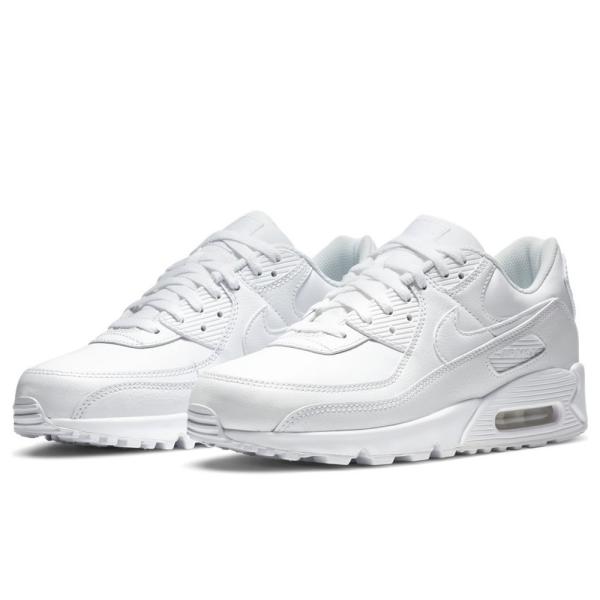 2022年春夏新作♪ NIKE【ナイキ】 AIR MAX 90 LTR エア マックス 90 レザー メンズ スニーカー 【CZ5594-100】 ホワイト