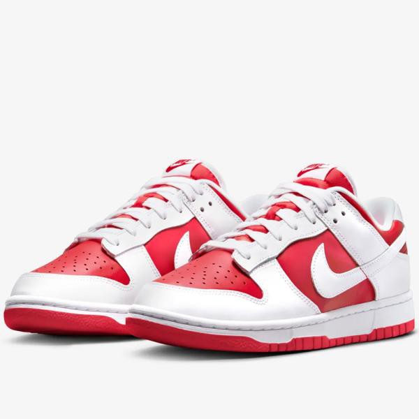 2022年秋冬新作♪ NIKE【ナイキ】 DUNK LOW RETRO ダンク ロー レトロ メンズ スニーカー 【DD1391-600】 ユニバーシティレッド/ホワイト 国内正規品♪