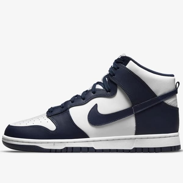 2022年秋冬新作♪ NIKE【ナイキ】 DUNK HI RETRO ダンク ハイ レトロ メンズ スニーカー 【DD1399-104】 ホワイト/ミッドナイトネイビー
