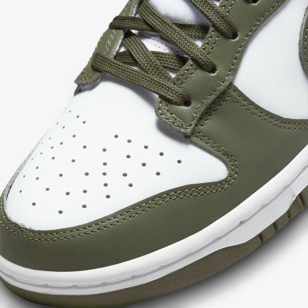 2022年秋冬新作♪ NIKE【ナイキ】 WMNS DUNK OLW ウィメンズ ダンク ロー スニーカー 【DD1503-120】 ミディアムオリーブ/ホワイト 国内正規品♪_3