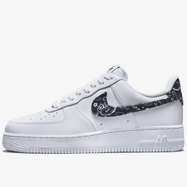 2021年春夏新作♪ NIKE【ナイキ】 WMNS AIR FORCE 1 '07 ESS "PAISELEY" ウィメンズ エア フォース 1 '07 ESS "ペイズリー" 【DH4406-101】 ホワイト/ブラック